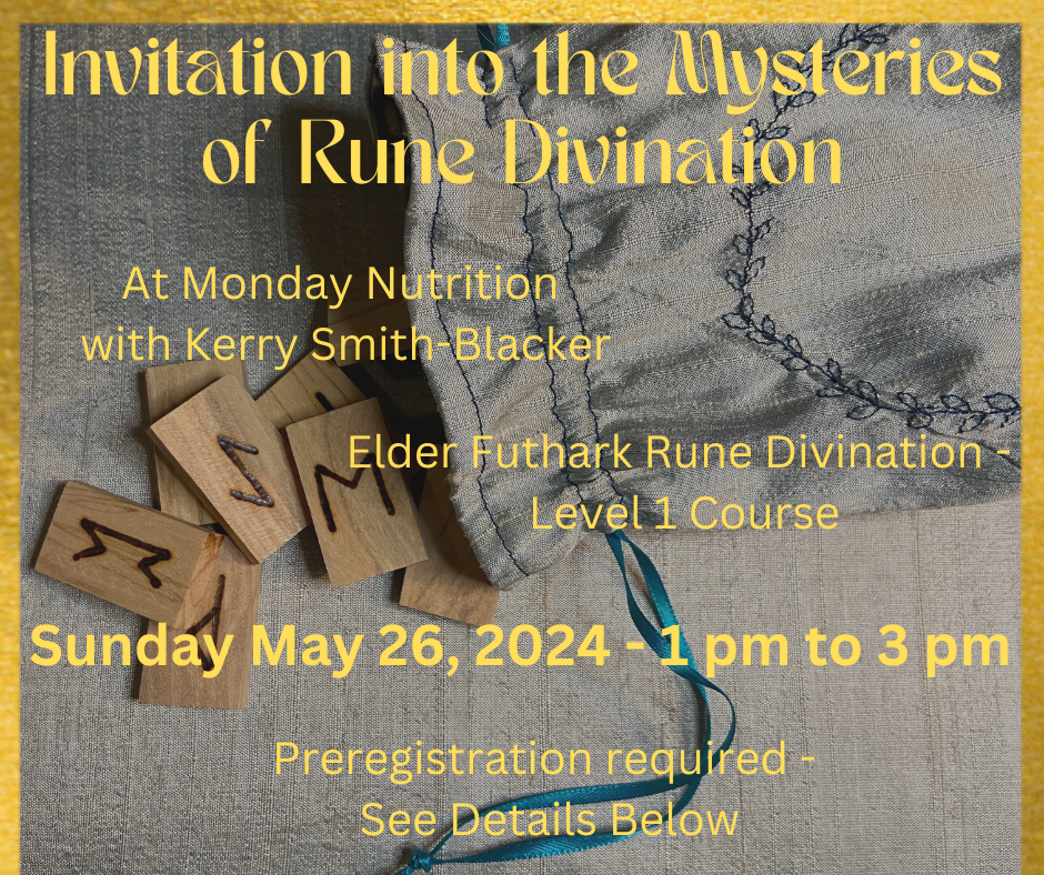Runes Course Spencerville Monday Nutrition | Monday Nutrition